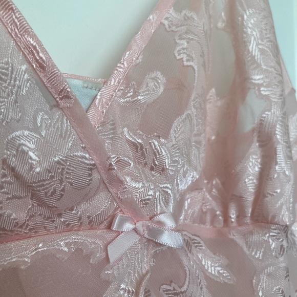 Gloria Vanderbilt Vintage Pink Lace Tank - Picture 10 of 10